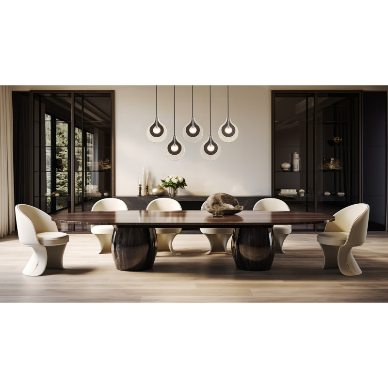 Veneto 5 - Light Pendant by Jason Hancock, Modern Brass