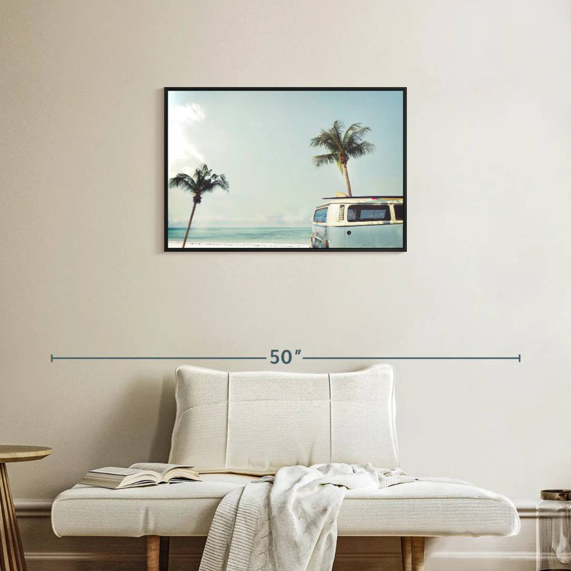 Gillard Retro Surf Van, 21" H x 31" W