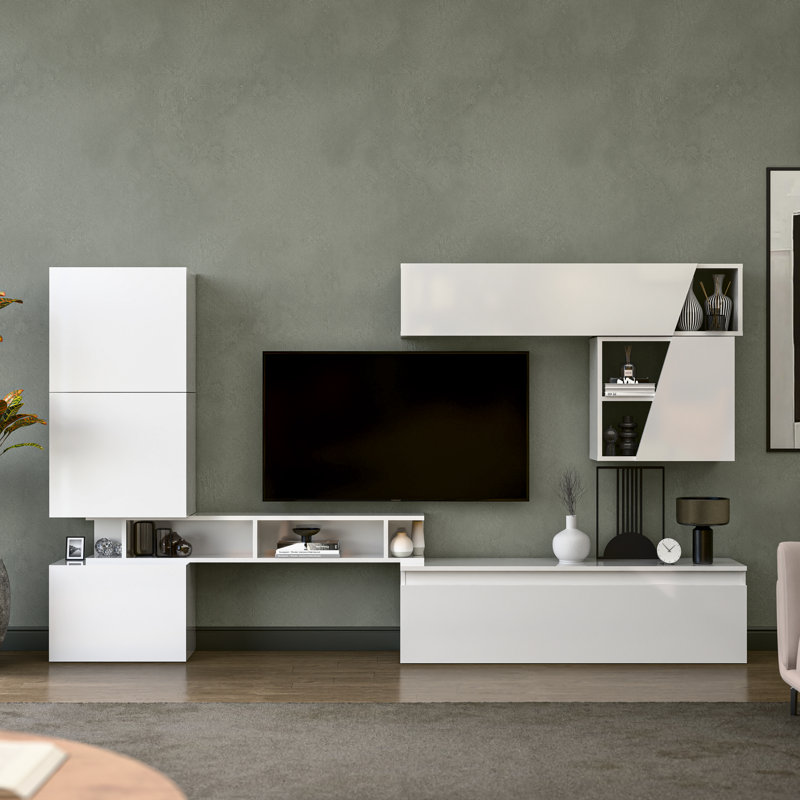 Burcharest Entertainment Centre, White