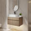 Ensemble de meuble-lavabo simple 32 "avec lavabo en céramique et portes à fermeture douce-552061290