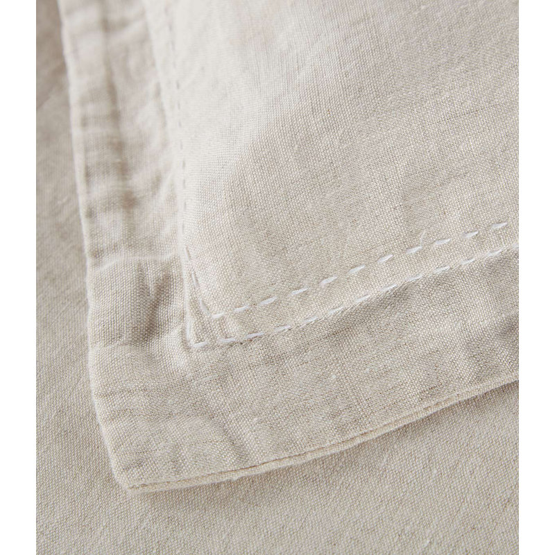 Linen Sham, Natural, Standard Sham