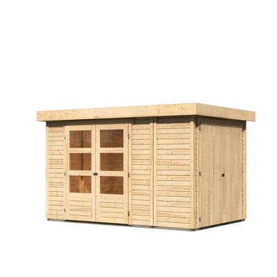 Gartenhaus Retola 3 mit Anbauschrank