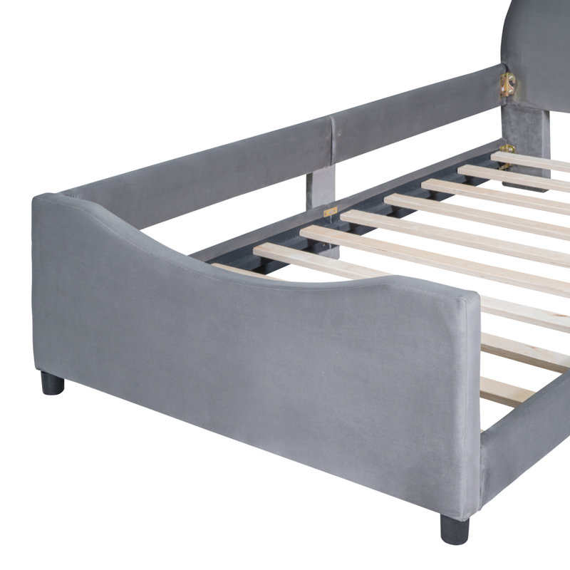 Janalyn Upholstered Daybed, Gray