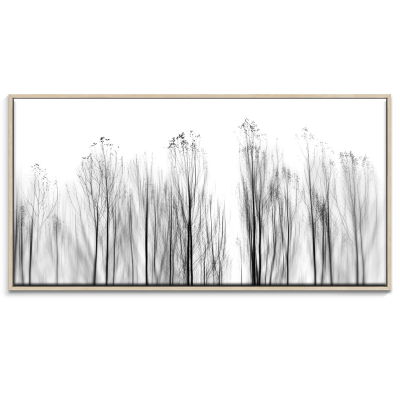 Print on Canvas, 51cm H x 102cm W, Timber Floater Frame