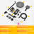 Luxury 3-Function Shower System With 10" Rain Shower, Handheld Sprayer & Tub Spout, Solid Brass Valve, 2.5 GPM-123766438