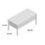 Table basse à plateau relevable moderne 39 "avec compartiment de rangement caché-646900237