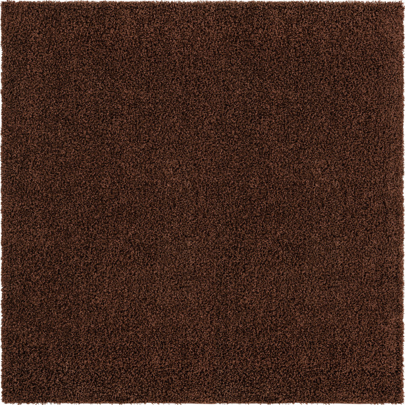 Tapis brun Renesha, Carré 8 pi 2 po