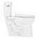 Toilette allongée deux pièces 1,28 GPF Rilla