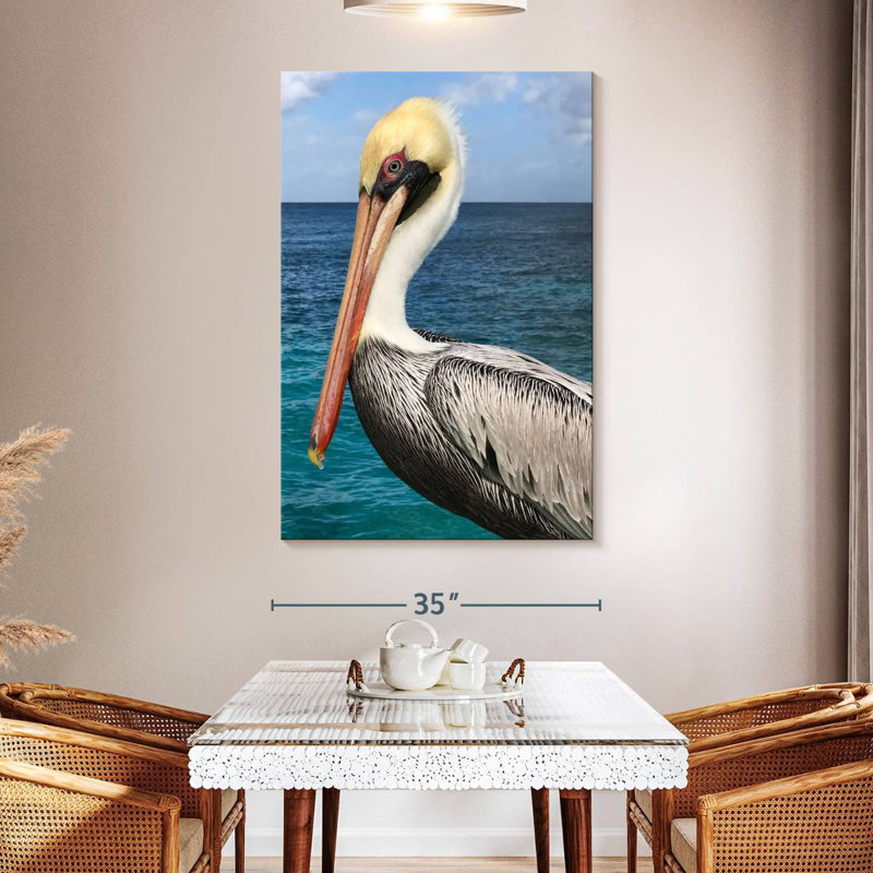 Brampt Pelican Profile, 51" H x 34" W