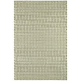 Miss Muffet Olive Handwoven Cotton Rug