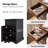 Williams 25"H Traditional Solid Wood Base End Table with Hooded Caster Wheels and Built-In Outlets-1716237916