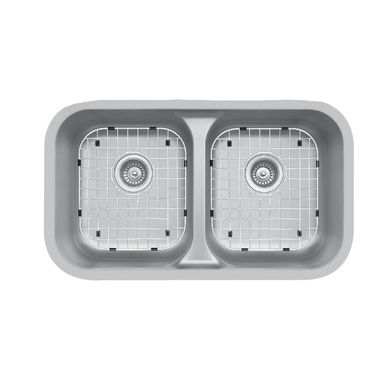 Karran 12 1/2 po X 14 5/8 po Grille inférieure en acier inoxydable