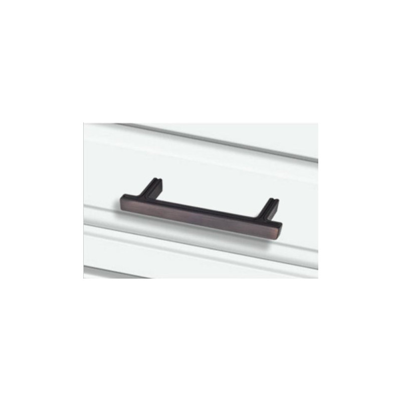 Anwick Bar Pull, Brushed Oil Rubbed Bronze, 12 5/8″