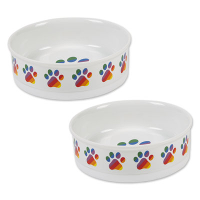 Rainbow Paw Bowl