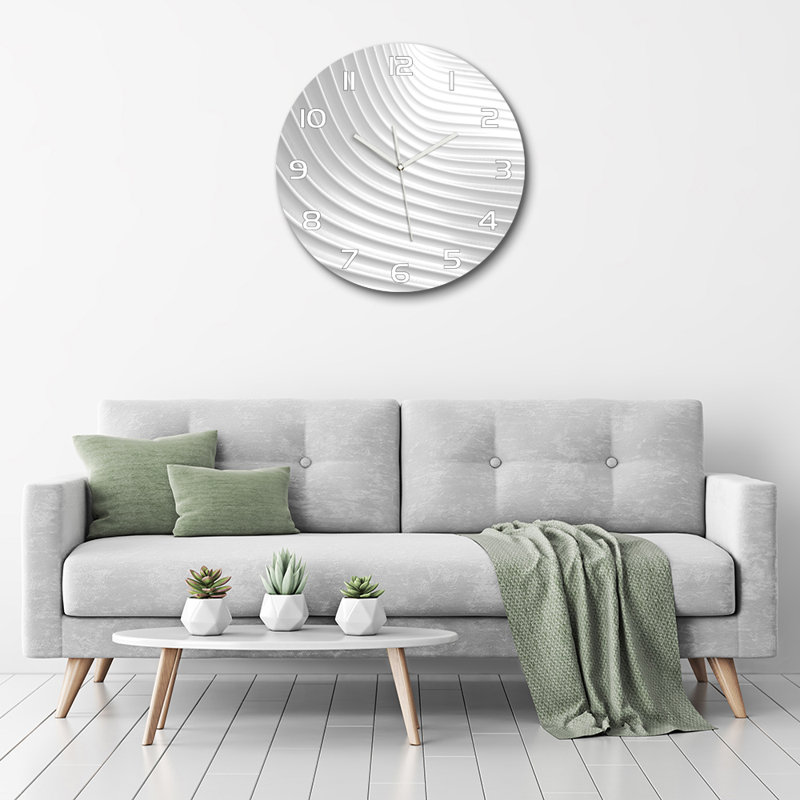 Jitendr Glass Wall Clock