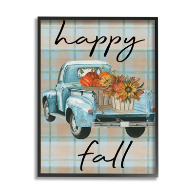 Camion à fleurs «Happy Fall» par Cindy Jacobs