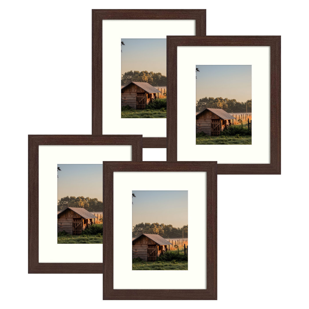 Dreketi Matte Gallery Wall Hanging Picture Frames (Set of 4) Basics by Wayfair®