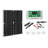 20W Monocrystalline Solar Panel Kit with Controller IP64 Waterproof High Conversion Rate Solar Charge Controller Accessories