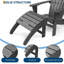 High-Density Polyethylene (HDPE) Outdoor Ottoman-24355880