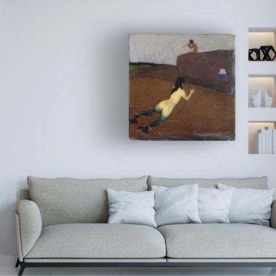 Franz Von Stuck Belanschung Canvas Art