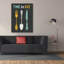 Art mural sur toile Epic Graffiti «Retro Diner Time To Eat» par Michael Mullan-1444776123