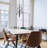 Ludwell 5 - Light Dimmable LED Geometric Chandelier
