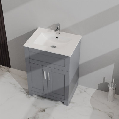 Bathroom Sink Vanity Laundry Utility Cabinet