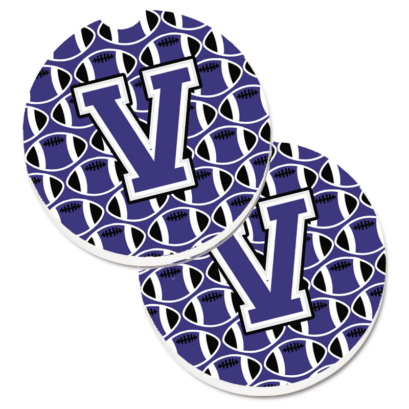 Sous-verre de football, V, Orange / tenue cérémonielle