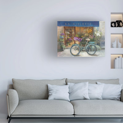 Œuvre sur toile «bol Danhui Nai La Violette»