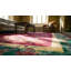 Antique Art Deco Room Size Wool Purple Rug