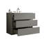 Meuble de salle de bain gris 36 po - Silencieux, maximise la texture lisse du meuble-lavabo, espace supplémentaire, silencieux-1826558106-1826558117