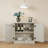 3-mirrored Acrylic Door 45'' Wide Storage Sideboard - Mdf & Decorative Laminate Cabinet With Adjustable Shelves For Living, Dining And Kitchen Spaces-332673284-332673282