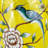 Yellow Peony and Bird Ceramic Garden Stool