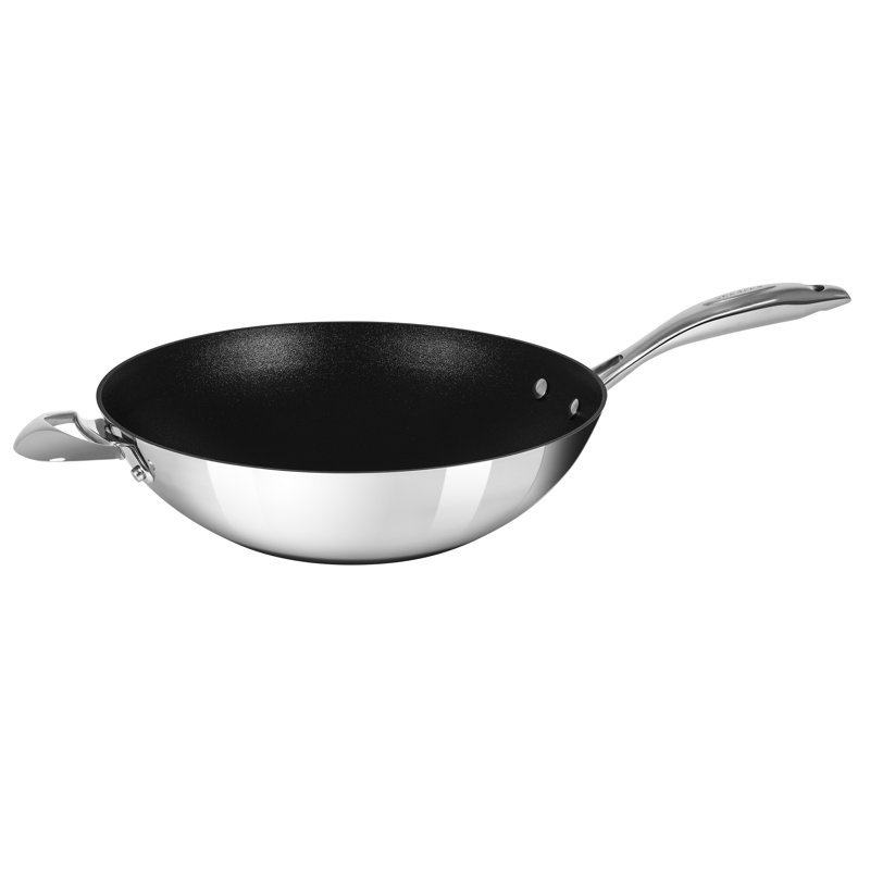 SCANPAN Haptiq 12.5'' Non-Stick Aluminum Wok