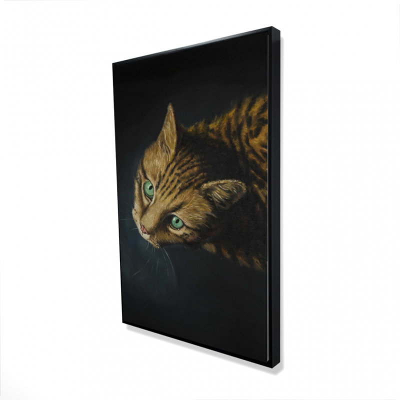 Bengal cat - 24"x36" Framed canvas