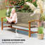 71.3 " W Straight Patio Sofa
