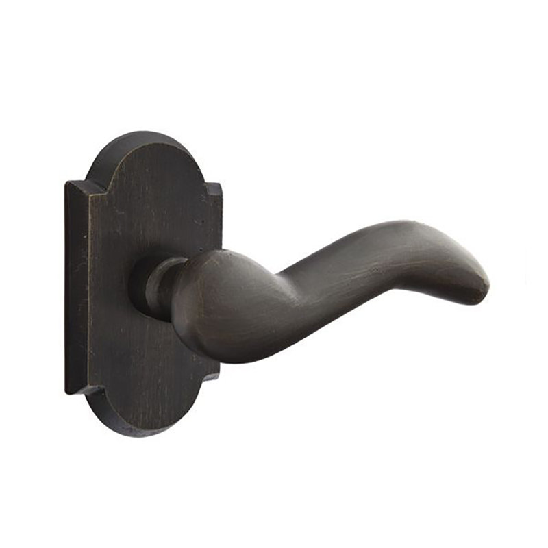 Cody Privacy (Bed & Bath) Door Lever, Right, Medium Bronze