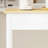 White Multi-Functional Kitchen Island Trolley With Large Countertop, Storage Cabinets, Drawers, And Open Shelves. Comes With A Towel Rack. Suitable For Kitchens And Dining Rooms; Movable.-471328542
