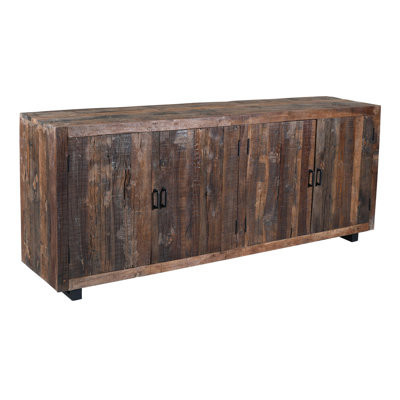 Buffet en bois avec 4 portes