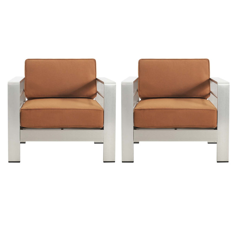 Coussin de chaise club, Orange
