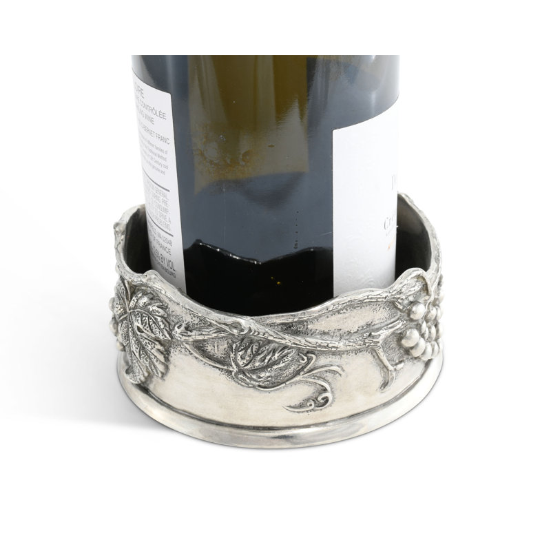 Vineyard Pewter Round Coaster
