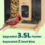 Birdfy Bamboo Smart Bird Feeder - 1080P HD Birdwatching, AI 7-Day Free Trial, Solar-Powered, Eco-Friendly