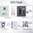 6Ft X 5Ft Outdoor Iron Storage Shed In Coffee, Galvanized Steel & Aluminum, Metal Foundation Bracket, Lockable Sliding Doors, Easy Assembly, Freebies - Strong Build With Structure, Doors Padlock, To-125090428