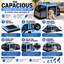 Cage de transport extensible et pliable pour chien, grande taille, bleue.-1954189809-1954189812