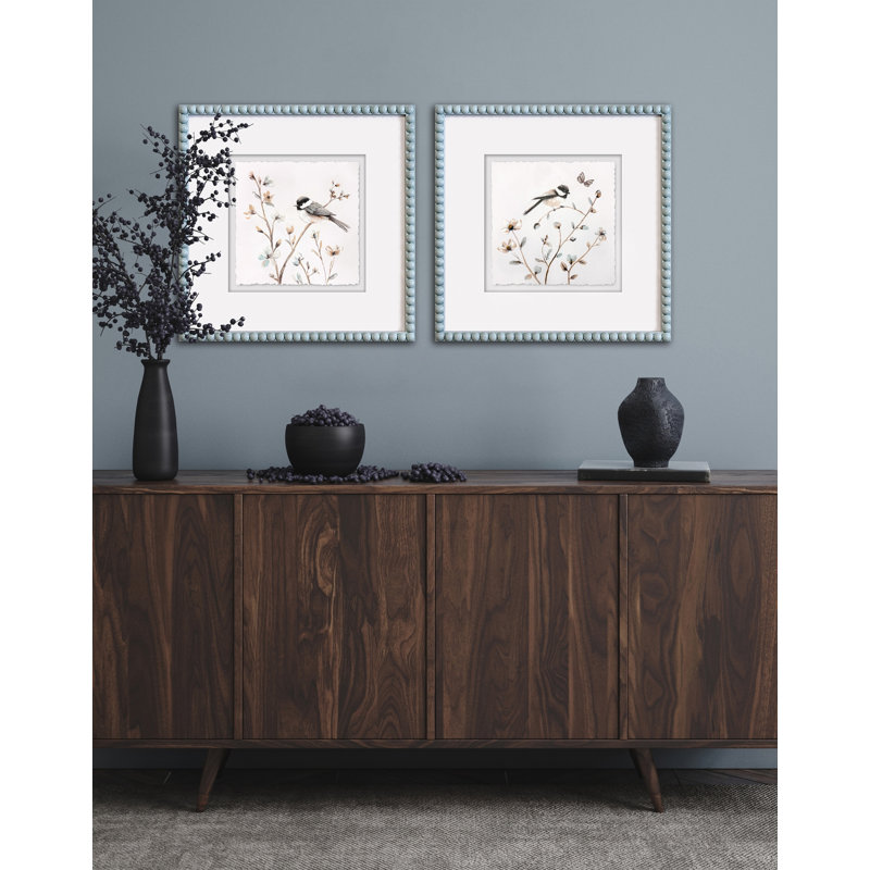 Chickadee Charm II Canvas Wall Art