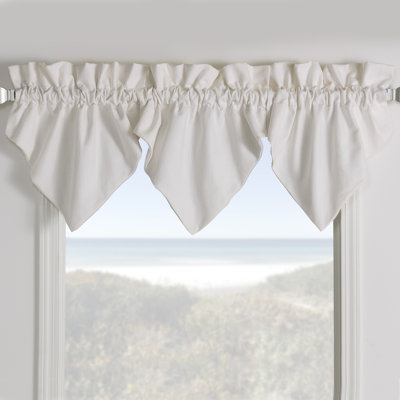 Bisou linen Ascot 27" Window Valance