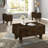 40" Rectangle Single Coffee Table with Storage Drawers-1153873556