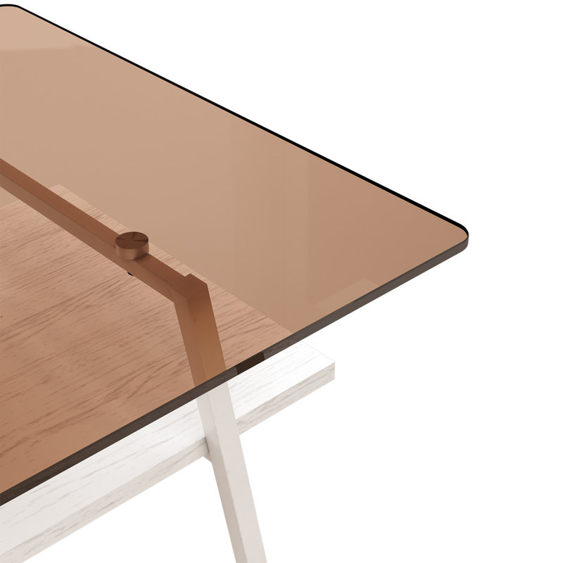 Table de bout en verre Krisstopher