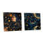 Seabrook - Ensemble de 2 verres muraux abstraits en acrylique Boho-103929615