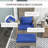 Outsunny Patio Wicker Adirondack Chair With Ottoman, Outdoor Fire Pit Chair With Cushions, High-Back, Large Seat & Armrests For Deck, Garden & Backyard-2121761463